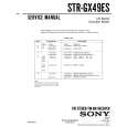 SONY STR-GX49ES Manual de Servicio