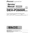 PIONEER DEH-P2600R Manual de Servicio