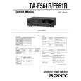 SONY TA-F561R Manual de Servicio