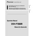 PIONEER DVH-P7400R/EW Manual de Usuario