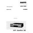 SANYO VHR-769G Manual de Usuario