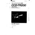 SONY CCD-TR200 Manual de Usuario