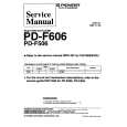PIONEER PDF606 Manual de Servicio