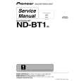 PIONEER ND-BT1/E5 Manual de Servicio