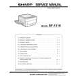 SHARP SF1116 Manual de Servicio