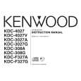 KENWOOD KDC-4027 Manual de Usuario