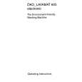 Lavamat 605 Electronic Lavamat 605 Electronic