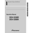PIONEER DEH-3300R-2/X1P/EW Manual de Usuario