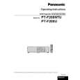 PANASONIC PTF200NTU Manual de Usuario
