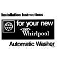 WHIRLPOOL GLA7900XKW0 Manual de Instalación