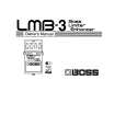 BOSS LMB-3 Manual de Usuario