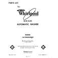 WHIRLPOOL LA7800XMW0 Catálogo de piezas