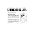 BOSS TM-3 Manual de Usuario