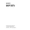 SONY BKP-5973 Manual de Servicio