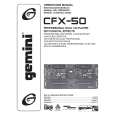 GEMINI CFX-50 Manual de Usuario