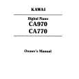 KAWAI CA970 Manual de Usuario