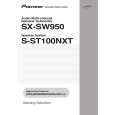 PIONEER SX-SW950/KUXCN Manual de Usuario