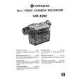 HITACHI VM-E25E Manual de Usuario