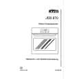 JUNO-ELECTROLUX JEB870W Manual de Usuario