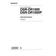 SONY DSR-DR1000 Manual de Servicio