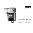 METZ MECABLITZ 54AF-1C Manual de Usuario METZ MECABLITZ 54AF-1C Manual de Usuario
