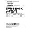PIONEER DVR-550H-S/TFXV Manual de Servicio