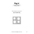 REX-ELECTROLUX KT6420XE 14P Manual de Usuario
