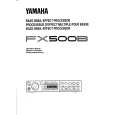 YAMAHA FX500B Manual de Usuario