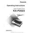 PANASONIC KXP2023 Manual de Usuario