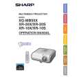 SHARP XG-MB55X Manual de Usuario
