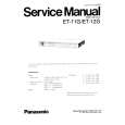 PANASONIC ET12G Manual de Servicio
