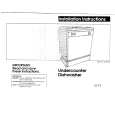 WHIRLPOOL DU8560XX0 Manual de Instalación