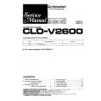 PIONEER CLD-V2600 Manual de Servicio