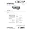 SONY STRK665P Manual de Servicio