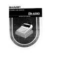 SHARP ER-A550 Manual de Usuario