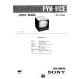 SONY PVM-91CE Manual de Servicio
