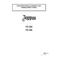 ZOPPAS PO220 Manual de Usuario