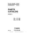 CANON DADF-B1 Catálogo de piezas