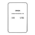 ORION TV8210 Manual de Servicio