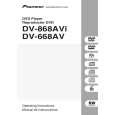 PIONEER DV-868AVI-S/WYXJ Manual de Usuario