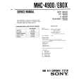 SONY MHC-4900 Manual de Servicio