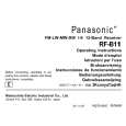 PANASONIC RFB33 Manual de Usuario