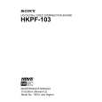 SONY HKPF-103 Manual de Servicio
