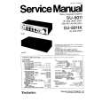 TECHNICS SU-8011K Manual de Servicio