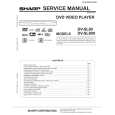 SHARP DVSL80 Manual de Servicio