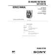 SONY SSDX7 Manual de Servicio