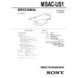 SONY MSAC-US1 Manual de Servicio
