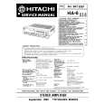 HITACHI HA6 Manual de Servicio