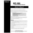 ROLAND KC-150 Manual de Usuario