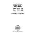 WHIRLPOOL KRSC 9011 Manual de Instalación